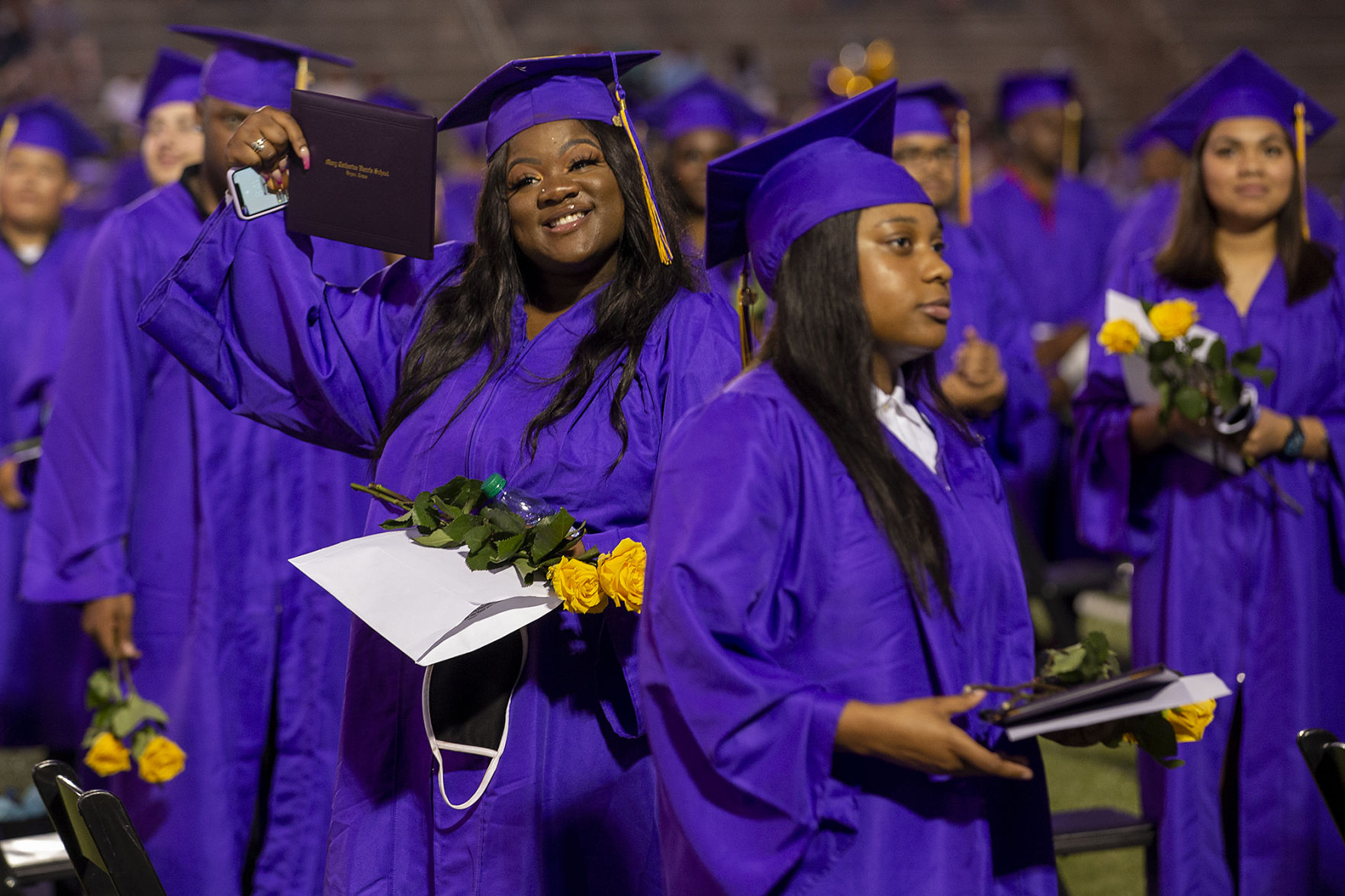 MC Harris commencement